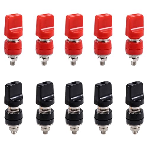 Paaruter 10 Stück 555B Strombindung 4 mm Anschlussklemme M6 Stromklemme Messinganschluss Anschlussklemme Paaruter 10 Stück 555B Strombindung 4 mm Anschlussklemme M6 Stromklemme Messinganschluss Anschlussklemme von Paaruter