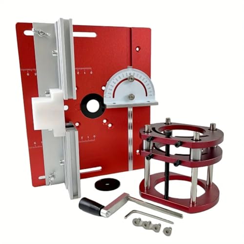 Paaruter Aluminium -Router -Tischetafel Tischetisch Tischplatte Kit Carpenter Auxiliary -Werkzeuge Paaruter Aluminium -Router -Tischetafel Tischetisch Tischplatte Kit Carpenter Auxiliary -Werkzeuge von Paaruter