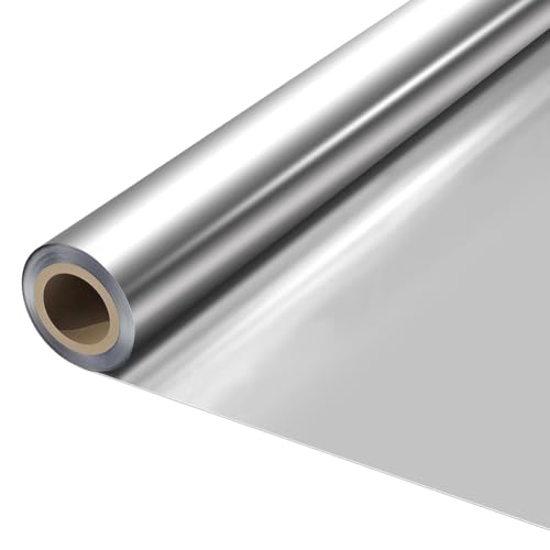 Paaruter Aluminiumfolienrolle für Heimwerkerarbeiten - 0,02 mm Dickes Silbernes Metallblech, Mehrzweck-Zinnfolie für Kunst, Geschenke und Heimprojekte Paaruter Aluminiumfolienrolle für Heimwerkerarbeiten - 0,02 mm Dickes Silbernes Metallblech, Mehrzweck-Zinnfolie für Kunst, Geschenke und Heimprojekte von Paaruter