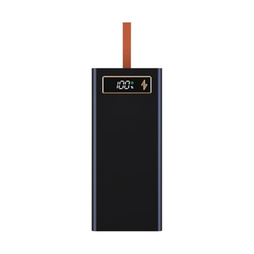 Paaruter DIY Power Case Box 40x18650 Akkupack mit LED-Beleuchtung und Erweiterten Ladeprotokollen Abnehmbares Akkugehäuse B von Paaruter