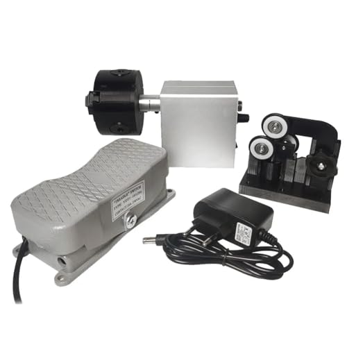 Paaruter Fischereistabklebebeschichtungsmaschine Lure Wicklungsmaschine DIY Fischereistange BAU Mikrodraht Wrap EU-Plug von Paaruter