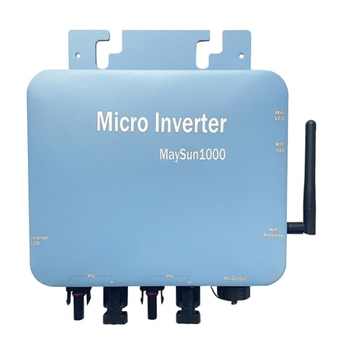Paaruter Gitterkrawatte Solar Wechselrichter 1000W MICRO 120 V/230 V WASANGEFORTE DC-AC-Umwandlung Eingebauter WLAN-EU-Stecker von Paaruter