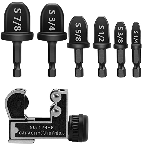 Paaruter HVAC-Reparaturwerkzeuge, Kupferrohr-Presswerkzeug für Klimaanlagen mit Expanderbohrer, Kupferrohrschneider Paaruter HVAC-Reparaturwerkzeuge, Kupferrohr-Presswerkzeug für Klimaanlagen mit Expanderbohrer, Kupferrohrschneider von Paaruter