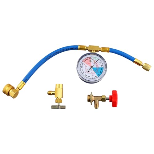 Paaruter R134A Set Freon Füllgerät Adapter Klimaanlage Manometer Klimaanlage Reparatur Ventile Klimaanlage von Paaruter
