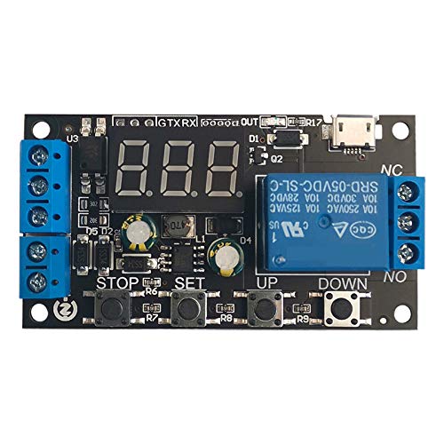 Paaruter -Td2 5V12V24V Timer Relais Schalter für Digitale Led Anzeige von Paaruter