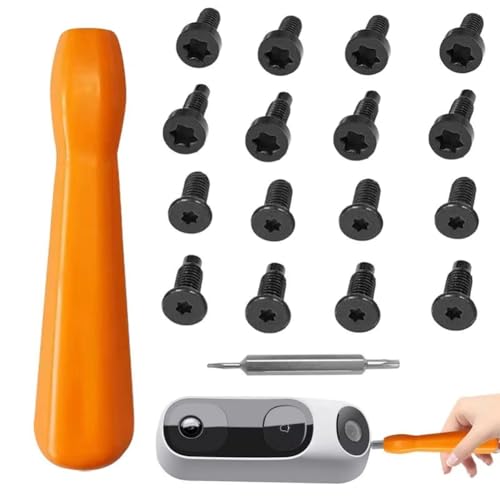 Paaruter Türklingelschrauben zum Demontieren, Schraubendreherring, Ersatzsicherheitsschrauben, Kompatibel mit Video-Diebstahlschutz-Türklingel von Paaruter