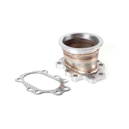 Paaruter V-Förmiger Flansch-Turbinen-Fallrohradapter für T25T28 GT25 GT28 Edelstahl-Adapter, Ersatzteilzubehör Paaruter V-Förmiger Flansch-Turbinen-Fallrohradapter für T25T28 GT25 GT28 Edelstahl-Adapter, Ersatzteilzubehör von Paaruter