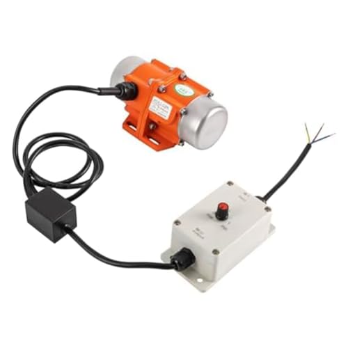 Paaruter Vibrationsmotor, 30W Vibrierender Asynchroner Vibrator Vibrationsmotor 110V 3600 Min Metall Anwendung im Bergbau von Paaruter