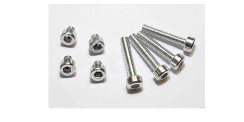Paaschburg & Wunderlich GmbH Schrauben-Set Aluschrauben Set M4 silber eloxiert von Paaschburg & Wunderlich GmbH