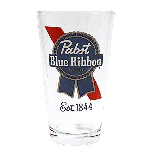 Pabst Blue Ribbon PBR Glass Set of 2 Glasses by Pabst Blue Ribbon von Pabst Blue Ribbon