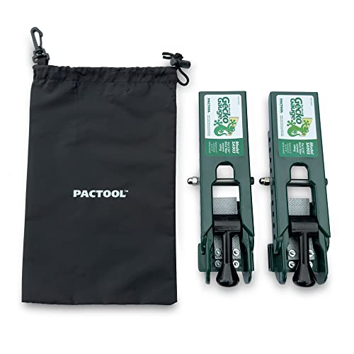 PacTool SA9031 Gecko Gauge Siding Mounting Kit with Pouch - For Use with 5/16 Inch Fiber Cement Siding, James Hardie's Updated HZ5 Series - Lap Siding Gauge - Essential Siding Tools von PacTool International