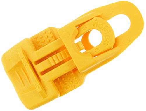 100 x Holdon® MIDI Clip Gelb - Klammer Klemme Befestigungsöse Banner, Zelt, Planen, Molton - BO-Camp/Isabella von Paccs