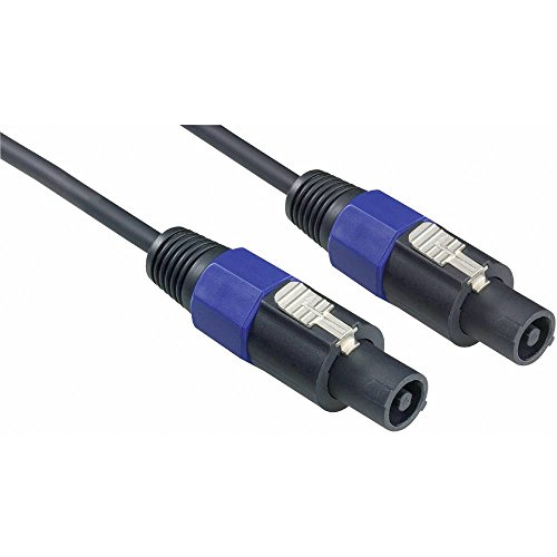 5,00 m Paccs HSC50BK050GD SPEAKON Lautsprecherkabel, 2 x 1,5 mm², Schwarz 5,00 m Paccs HSC50BK050GD SPEAKON Lautsprecherkabel, 2 x 1,5 mm², Schwarz von Paccs