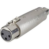 Paccs Audio Adapter [1x Cinch-Stecker - 1x XLR-Buchse] Silber von Paccs