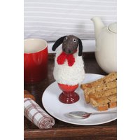 Handgefilzte Schaf Eierwärmer, Lammwärmer, 100% Wolle, Handgemacht, Niedliches Tierdesign, Um Ihre Eier Warm Zu Halten von PachamamaWoollies
