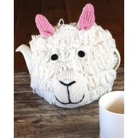 Schaf Gesicht Teewärmer in Nepal Gestrickt - 100% Wolle Designed By Pachamama |Tbdc von PachamamaWoollies