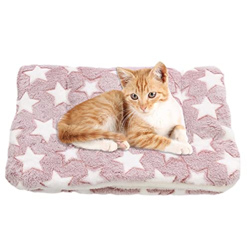 Beruhigende Decke für Katzen, Katzendecke, schöne Decke mit Pfotenabdrücken, waschbar, aus besonders weichem Flanell, beruhigend, bequem für Hunde und Katzen von Pacienjo