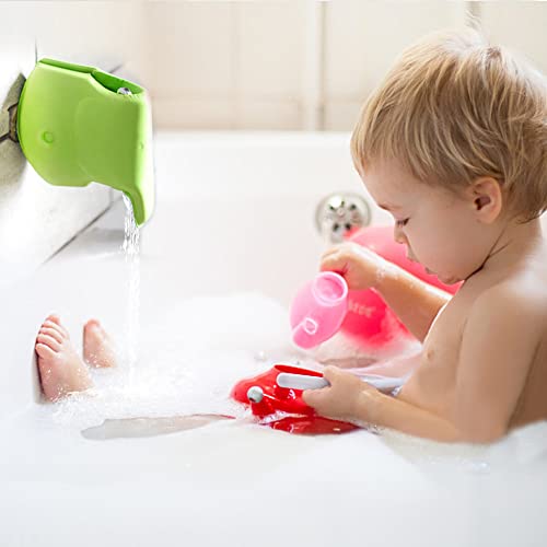 Pacienjo Wasserhahn für Badewanne im Badezimmer – Abdeckung für Badewannen-Auslauf, faltbar, einfache Installation – Pflegeprodukte für Babys, Stoßfänger, sicher für zu Hause, Badezimmer von Pacienjo
