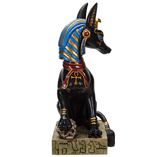 Pacific Giftware Anubis Figur von Stanley Morrison - Schakal Gott Ägypten Statue Deko von Pacific Giftware