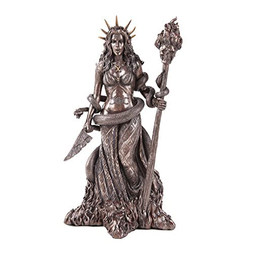 Pacific Giftware Griechische Hexerei Heidnischer Hekate Statue Bronze Patina von Pacific Giftware