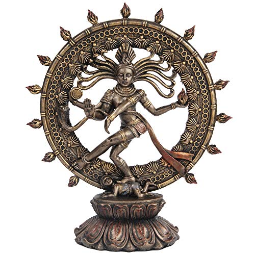 Pacific Giftware Hindu tanzende Shiva Nataraja Statue Bronze Finish von Pacific Giftware