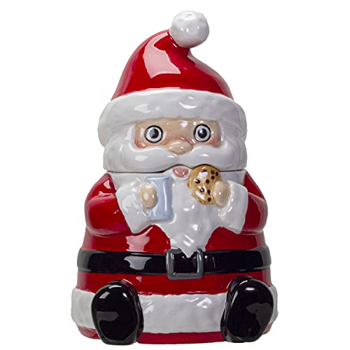 Pacific Giftware Keksdose Weihnachtsmann Santa Claus | Lustig witzig Deko Weihnachten von Pacific Giftware