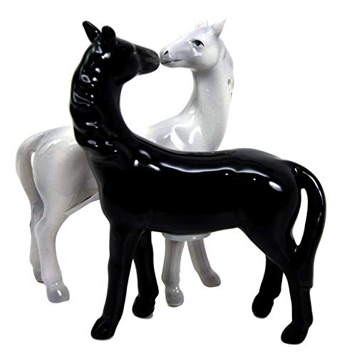 Magnetic Horse Salt and Pepper Shaker Set von Pacific Giftware