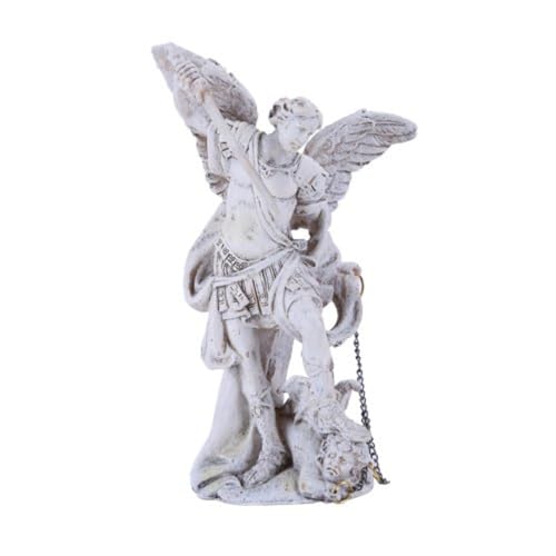 Pacific Giftware 4.75" Tall White Saint Michael Prince of Heavenly Hosts Archangel Collectible Figurine von Pacific Giftware