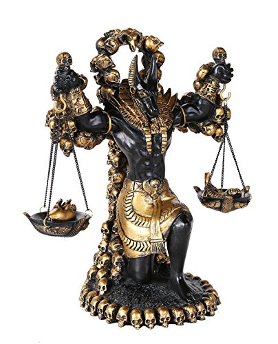 Pacific Giftware Ancient Egyptian God Anubis of Underworld by Ankh Altar Guardian of Scales The Heart Against Ostrich Feather Figurine Statue Pacific Giftware Ancient Egyptian God Anubis of Underworld by Ankh Altar Guardian of Scales The Heart Against Ostrich Feather Figurine Statue von Pacific Giftware