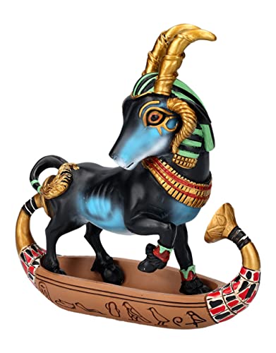 Pacific Giftware Chnum Figur als Widder von Stanley Morrison | Ägyptischer Gott Statue von Pacific Giftware