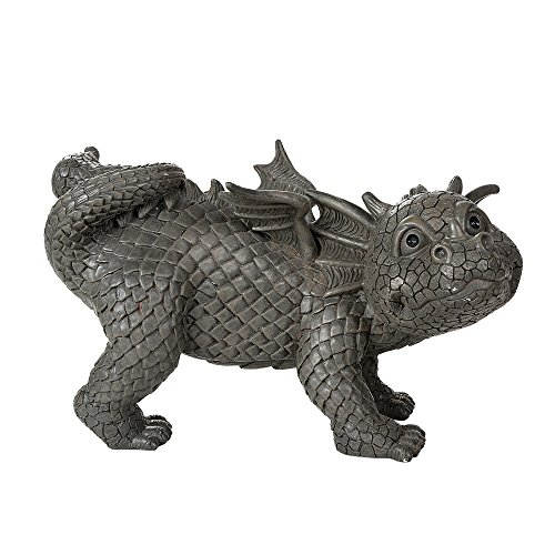 Pacific Giftware Garten Drache Peeing Drache Deko Garten Accent Skulptur Stone Finish 25,4 cm Hoch von Pacific Giftware