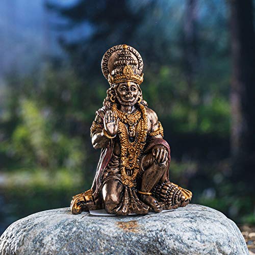 Pacific Giftware Hanuman Figur klein - Hindu Gottheit Deko Statue Götter Hinduismus Affengott von Pacific Giftware