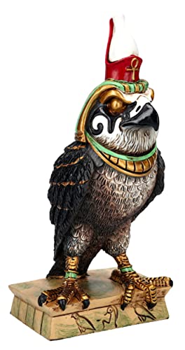 Pacific Giftware Horus Figur als Falke von Stanley Morrison | Vogel Ägypten Götter Gottheiten Statue von Pacific Giftware