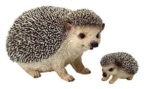 Pacific Giftware Igel Figuren - Mutter mit Baby im Set | Dekofigur Tiere Wildtiere von Pacific Giftware