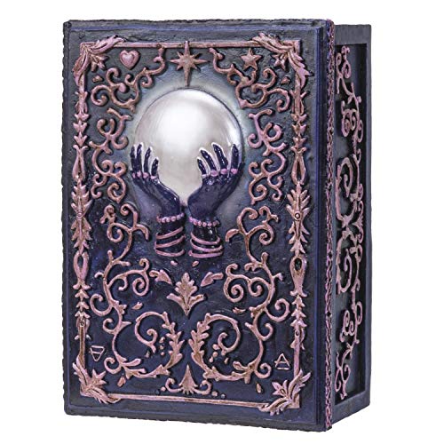 Pacific Giftware Kristallkugel-Design, skulpturale Tarot-Box, Schmuck, Andenken, Fengshui, Glücksbringer, Heimdekoration, 13 cm lang von Pacific Giftware