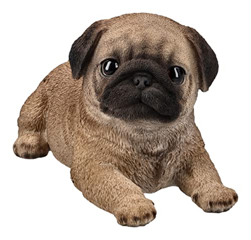 Pacific Giftware Mops Figur - Welpe liegend | Süße Hundefigur von Pacific Giftware