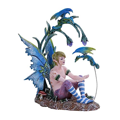 Pacific Giftware PT Amy Brown Art Original Collection Boy and His Dragon Male FAE Resin Collectible Figurine von Pacific Giftware