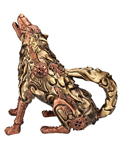 Pacific Giftware Wolf Figur Steampunk Lupus | Coole Fantasy Deko Pacific Giftware Wolf Figur Steampunk Lupus | Coole Fantasy Deko von Pacific Giftware
