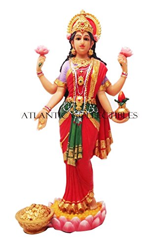 Pacific Giftware Schöne Lakshmi Statue Gottheit der Schönheit Hindu Göttin des Reichtums Wohlstand von Pacific Giftware