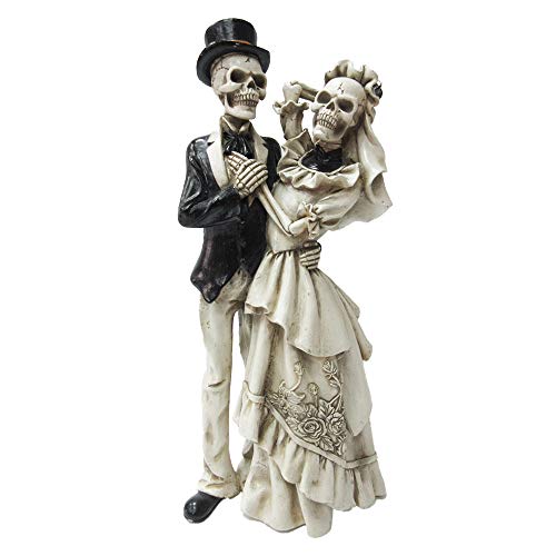 Pacific Giftware Skelett Figur lachendes Brautpaar | Love Never Dies Hochzeitspaar von Pacific Giftware