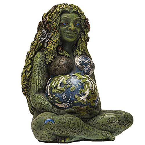 Pacific Giftware Tausendjährige Gaia Figur by Oberon Zell 10 cm - Millenium Mutter Erde Natur Göttin von Pacific Giftware