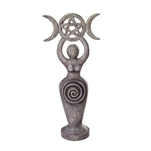 Pacific Giftware The Spiral Goddess Triple Moon Pentagramm Figur Wicca Hexe Dekoration Neu von Pacific Giftware