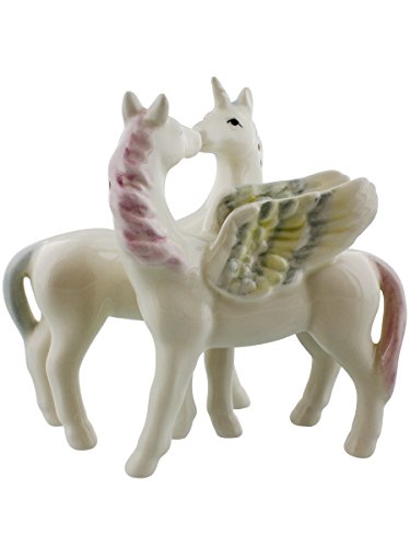 Unicorn & Pegasus Magnetic Salt & Pepper Shakers von Pacific Giftware