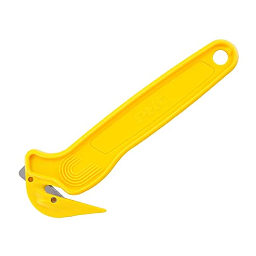 Pacific Handy Cutter® Sicherheitsmesser DFC-364, gelbes Cuttermesser mit Klebebandritzer und praktischer Öse von Pacific Handy Cutter