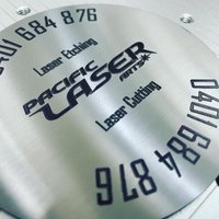 Deep Laser Geätzte Edelstahl Plaques - 2mm Dicke A316 von PacificLaserArts
