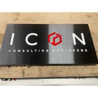 Light Box Business Schild/Plakette. 3D Zeichen Und Logos. Beleuchteter Led Laser Cut. Auf Bestellung Gefertigt von PacificLaserArts
