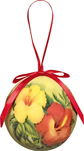 Pacifica Island Art Christbaumschmuck Weihnachtskugeln Hawaiian Hibiscus von Eve von Pacifica Island Art