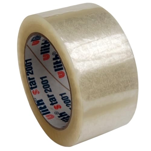Packen 24 SCHNELL - PREISWERT - GUT Klebeband Rollen PP Ulith Star transparent Packband von Packen 24 SCHNELL - PREISWERT - GUT