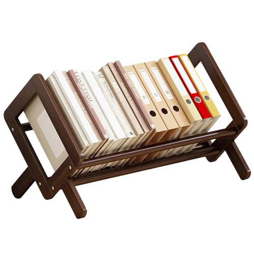 Packool Schreibtisch-Bücherregal-Organizer aus Holz, Bücherregal für den Schreibtisch, Zeitschriftenhalter in Retro-Braun, kompaktes Bücherregal mit schrägem Rahmen 15,7 x 10,2 x 9,8 Zoll. Packool Schreibtisch-Bücherregal-Organizer aus Holz, Bücherregal für den Schreibtisch, Zeitschriftenhalter in Retro-Braun, kompaktes Bücherregal mit schrägem Rahmen 15,7 x 10,2 x 9,8 Zoll. von Packool