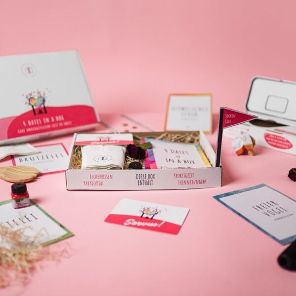 Packtive 4 Dates in a Box - Die Geschenkbox für Paare von Packtive